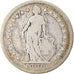 Munten, Zwitserland, 2 Francs, 1874, Bern, FR, Zilver, KM:21