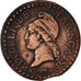 Coin, France, Dupré, Centime, AN 7, Paris, EF(40-45), Bronze, KM:646