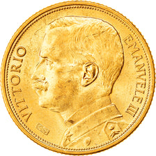 Italie, Victor-Emmanuel III, 20 Lire, 1912, Rome, Or, TTB+, Friedberg:28