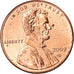 Coin, United States, Cent, 2009, Denver, MS(60-62), Copper Plated Zinc, KM:441