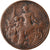 Moneda, Francia, Dupuis, 5 Centimes, 1913, Paris, MBC, Bronce, KM:842