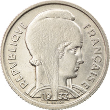 Moneta, Francja, Bazor, 5 Francs, 1933, Paris, AU(55-58), Nikiel, KM:887