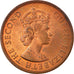 Moeda, Estados das Caraíbas Orientais, Elizabeth II, 2 Cents, 1965, AU(55-58)