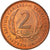 Moneta, Stati dei Caraibi Orientali, Elizabeth II, 2 Cents, 1965, SPL-, Bronzo