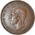 Moneta, Wielka Brytania, George VI, Penny, 1946, AU(50-53), Bronze, KM:845