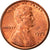 Coin, United States, Lincoln Cent, 1975, Philadelphia, AU(55-58), Brass