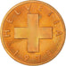 Coin, Switzerland, Rappen, 1978, MS(63), Bronze, KM:46