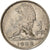 Coin, Belgium, Léopold III, Franc, 1939, EF(40-45), Nickel, KM:119
