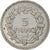 Coin, France, Lavrillier, 5 Francs, 1935, Paris, AU(50-53), Nickel, KM:888