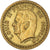 Munten, Monaco, Louis II, Franc, 1943, ZF+, Aluminum-Bronze, KM:120A, Gadoury:MC