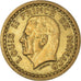 Munten, Monaco, Louis II, Franc, 1943, ZF+, Aluminum-Bronze, KM:120A, Gadoury:MC