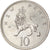 Moneta, Wielka Brytania, Elizabeth II, 10 New Pence, 1975, AU(55-58)