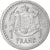 Munten, Monaco, Louis II, Franc, Undated (1943), Poissy, ZF+, Aluminium, KM:120