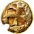 Mísia, Stater, ca. 500-480 BC, Cyzicus, Contramarca, Eletro, VF(30-35)