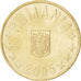 Coin, Romania, 50 Bani, 2005, MS(63), Nickel-brass, KM:192