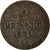 Moeda, Estados Alemães, SAXONY-ALBERTINE, Friedrich August II, 2 Pfennig, 1846