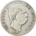 Monnaie, Italie, Umberto I, Lira, 1887, Milan, TB, Argent, KM:24.2