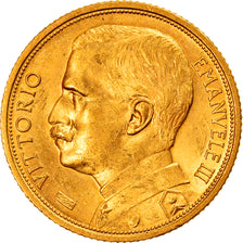 Italia, Vittorio Emanuele III, 20 Lire, 1912, Rome, Oro, EBC, Friedberg:28