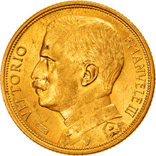 Italië, Vittorio Emanuele III, 20 Lire, 1912, Rome, Goud, PR, Friedberg:28