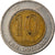 Coin, Hong Kong, Elizabeth II, 10 Dollars, 1994, EF(40-45), Bi-Metallic, KM:70