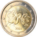 Finlandia, 2 Euro, 2001, Vantaa, MS(63), Bimetaliczny, KM:105