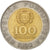 Moneda, Portugal, 100 Escudos, 1990, MBC, Bimetálico, KM:645.1