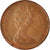 Monnaie, Grande-Bretagne, 1/2 New Penny, 1977