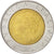 Moneta, Włochy, 500 Lire, 1998, AU(55-58), Bimetaliczny, KM:193
