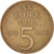 Monnaie, GERMAN-DEMOCRATIC REPUBLIC, 5 Mark, 1969, TTB, Nickel-Bronze, KM:22.1
