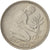 Moneta, Niemcy - RFN, 50 Pfennig, 1972, Munich, AU(55-58), Miedź-Nikiel