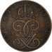 Moneda, Suecia, Gustaf V, 2 Öre, 1930, MBC, Bronce, KM:778