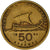 Moeda, Grécia, 50 Drachmes, 1994, VF(30-35), Alumínio-Bronze, KM:147