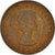 Moneta, Wielka Brytania, Elizabeth II, 1/2 Penny, 1954, VF(30-35), Brązowy