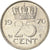 Coin, Netherlands, Juliana, 25 Cents, 1976, AU(55-58), Nickel, KM:183