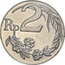 Coin, Indonesia, 2 Rupiah, 1970, AU(55-58), Aluminum, KM:21