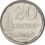 Moneda, Brasil, 20 Centavos, 1978, EBC+, Acero inoxidable, KM:579.1a
