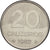 Moneda, Brasil, 20 Cruzeiros, 1982, EBC, Acero inoxidable, KM:593.1
