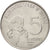 Moneda, Brasil, 5 Centavos, 1977, EBC, Acero inoxidable, KM:587.1