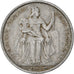 Coin, Oceania, 5 Francs, 1952