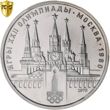 Russia, Rouble, Olympics, 1978, Saint Petersburg, Prooflike, Miedź-Nikiel-Cynk