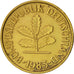 Coin, GERMANY - FEDERAL REPUBLIC, 5 Pfennig, 1983, Stuttgart, EF(40-45), Brass