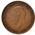 Moneda, Gran Bretaña, George V, Penny, 1929, BC+, Bronce, KM:838