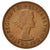 Coin, Great Britain, Elizabeth II, Penny, 1963, EF(40-45), Bronze, KM:897
