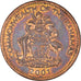 Moneda, Bahamas, Cent, 2001