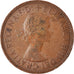 Moneta, Wielka Brytania, 1/2 Penny, 1964