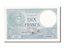 Billete, Francia, 10 Francs, 10 F 1916-1942 ''Minerve'', 1941, 1941-01-16, UNC