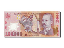 Biljet, Roemenië, 100,000 Lei, 2001, SUP+