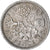 Coin, Great Britain, 6 Pence, 1954