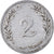 Moneda, Túnez, 2 Millim, 1960