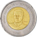 Moneda, República Dominicana, 10 Pesos, 2007